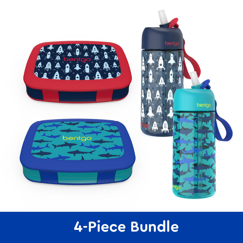 bentgo-kids-prints-lunch-boxes-and-water-bottles-v4 bentgo-lunch-box-bottle-bundle-rocket-shark-1.jpg