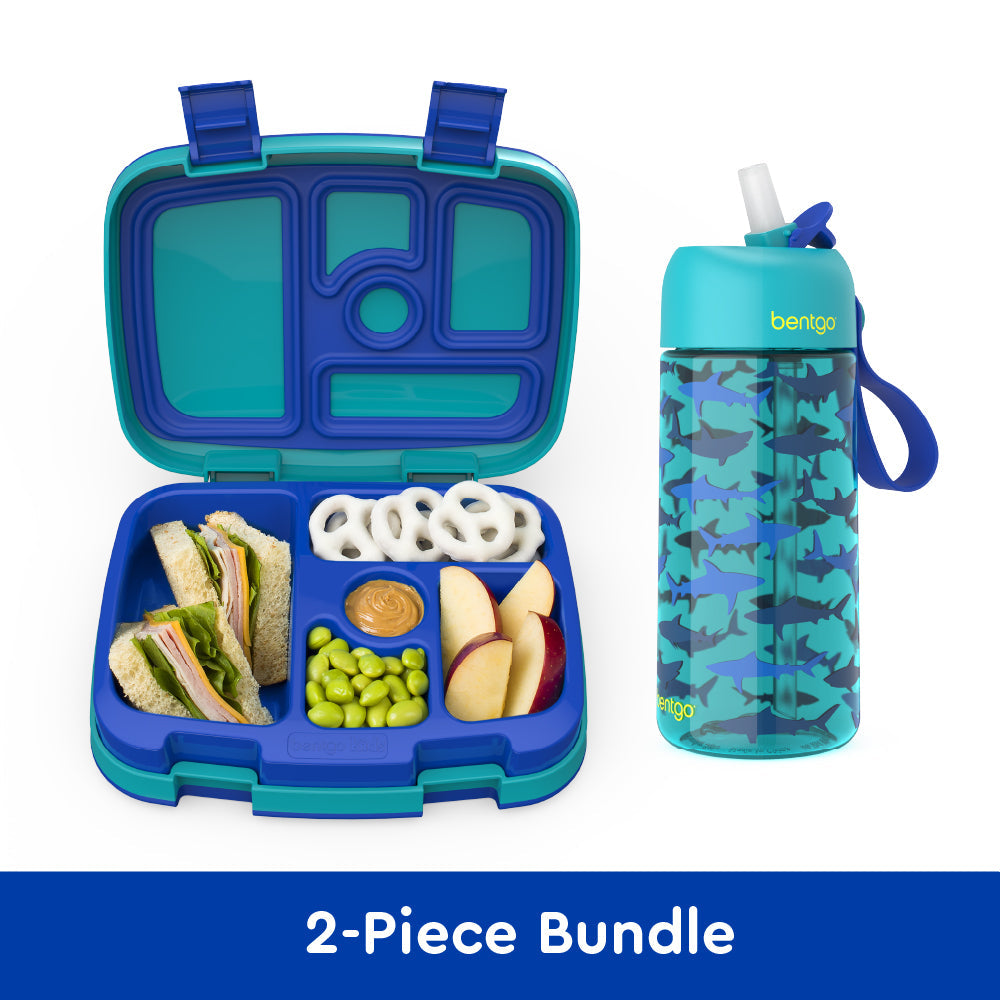 bentgo-kids-prints-lunch-box-and-water-bottle-r3 bentgo-lunch-box-bottle-bundle-shark-1.jpg
